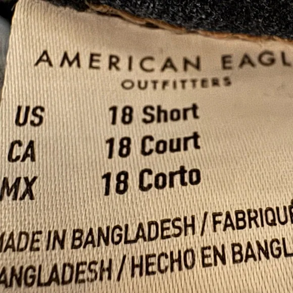 American Eagle Women’s Jeggings 18 Short - Picture 5 of 5